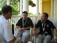 James Spencer with John Mallet and Mat Brynildson